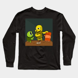 Frog Dog Log - Caravaggio Long Sleeve T-Shirt